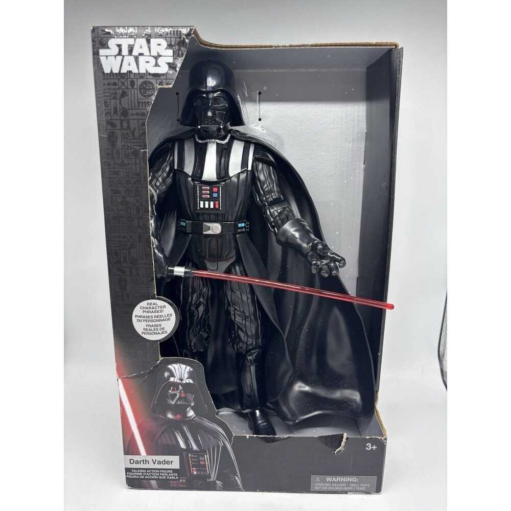 Disney Store Star Wars Darth Vader Talking Action Figure 14” Inches